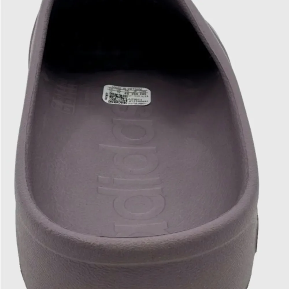 Adidas Adilette Clog Preloved Fig Mens Slip On Slides Sz 12/13 unisex NWT